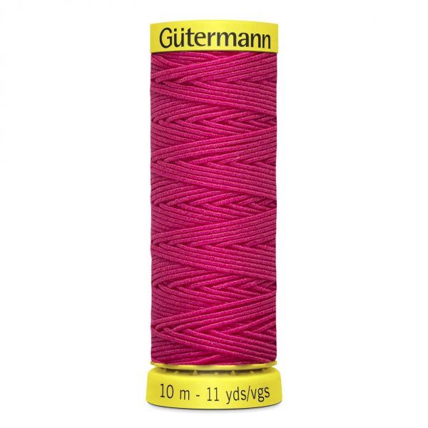 Gutermann Shirring Elastic - Hot Pink #3055